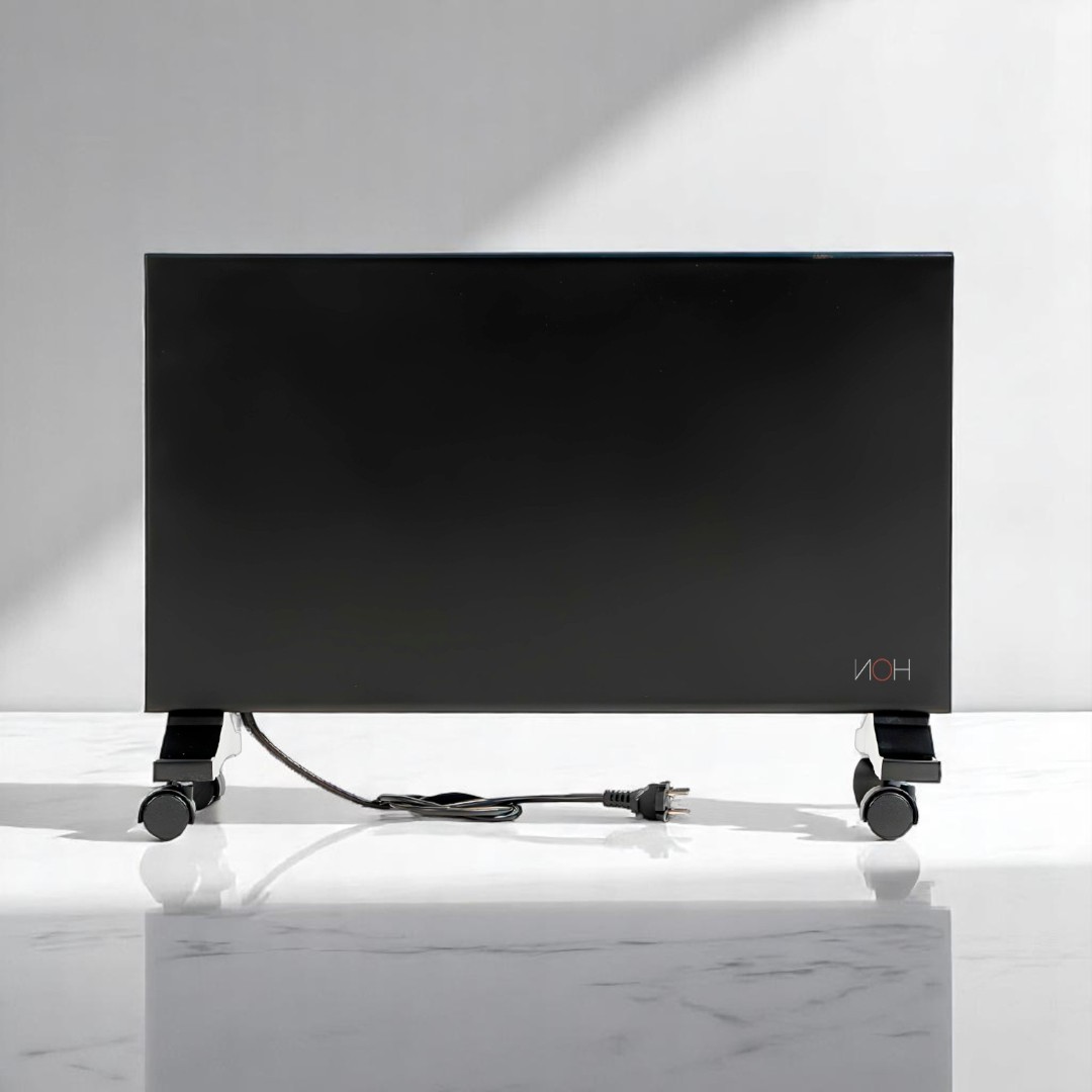 Инфракрасный обогреватель ИОН стандарт 0,7 700 Вт напольно-настенный (т) с терморегулятором /Черный